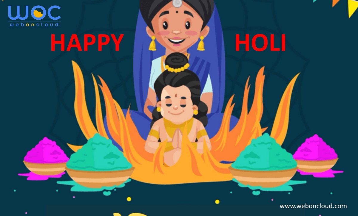 WebOnCloud's tweet image. Happiness is the most beautiful color in life which I wish should stay forever with you. 

Blessed HolikaDahan and Holi

#HappyHoli #webhosting #cloudhosting #indian #india