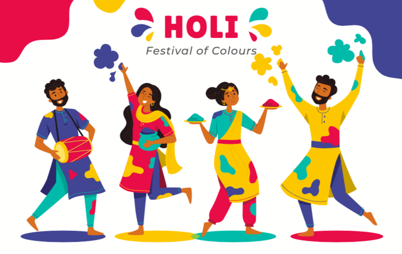 TalkingUpBooks's tweet photo. Wishing everyone a happy #Holi! 

Holi is a Hindu festival that celebrates spring, love and new life. Here are some ways to celebrate Holi with your kids:  

1. Make some fun paintings.
2. Dress up in your favourite Holi Festival colours.
3. Bake some rainbow cupcakes together. https://t.co/mn6NWPMo3h
