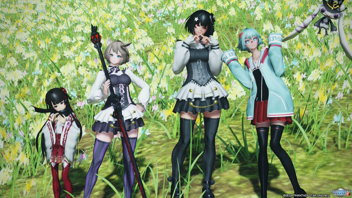 Mitsuki_mint's tweet photo. みんなでエターナルフレンドとりました！！ #PSO2 https://t.co/w981j3FYd2