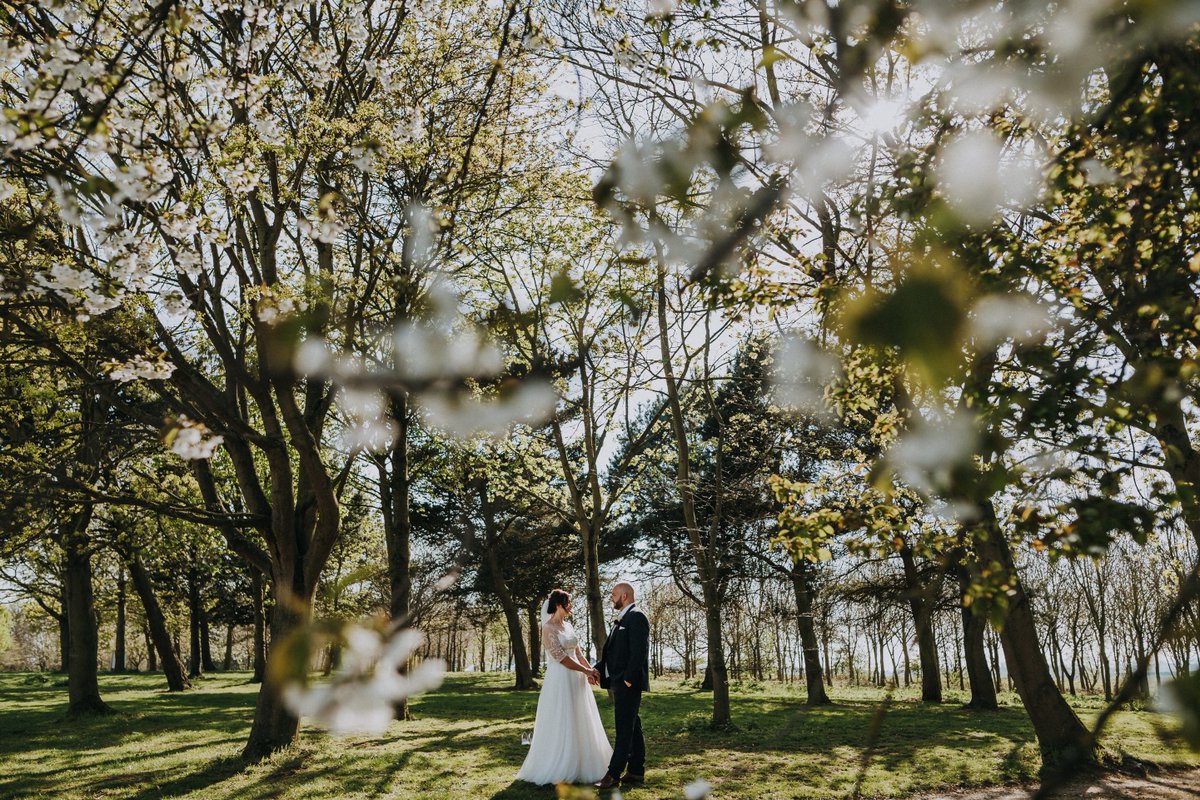 While your guests are mingling, you’ll be whisked away to explore the grounds with your wedding photographer, capturing your first moments together as a married couple🍃