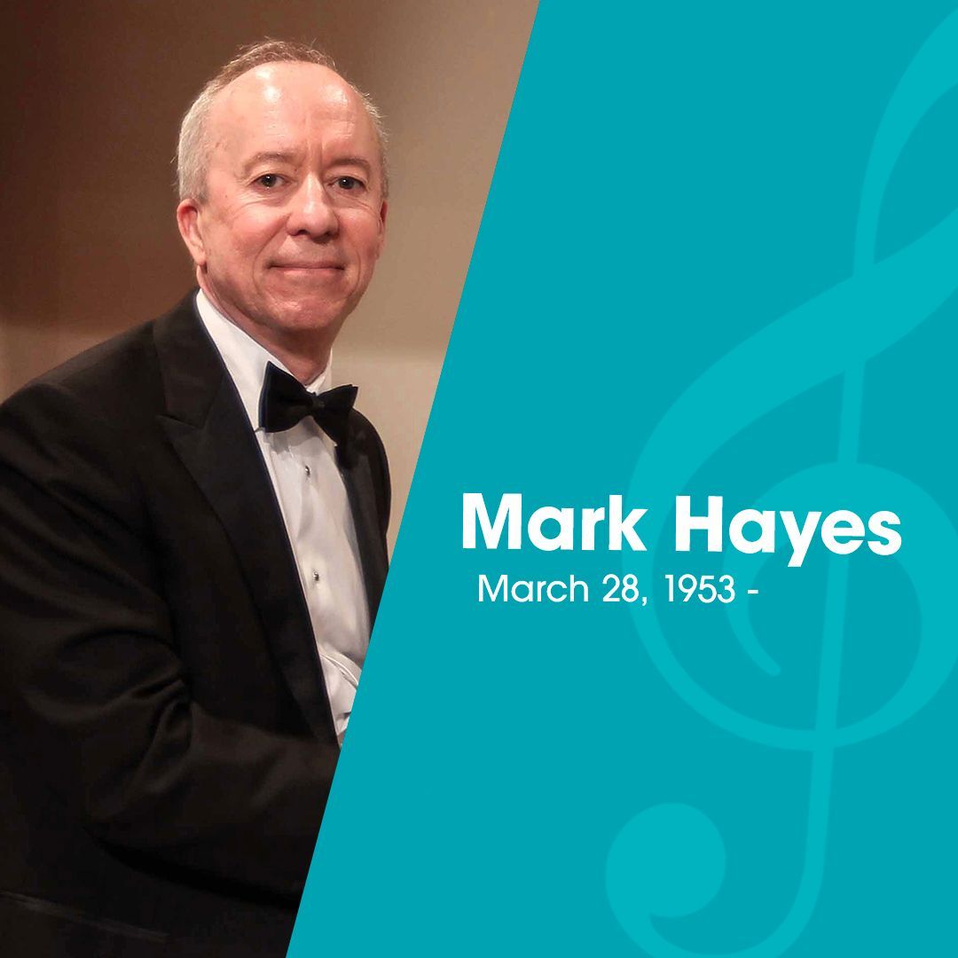 ChoralTracks's tweet photo. Happy Birthday @markhayes!
#markhayes #composerspotlight #arranger #choraltracks https://t.co/fE78eLaLf9