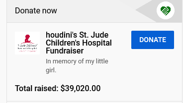Got our total over $39k tonight.  Thank you!