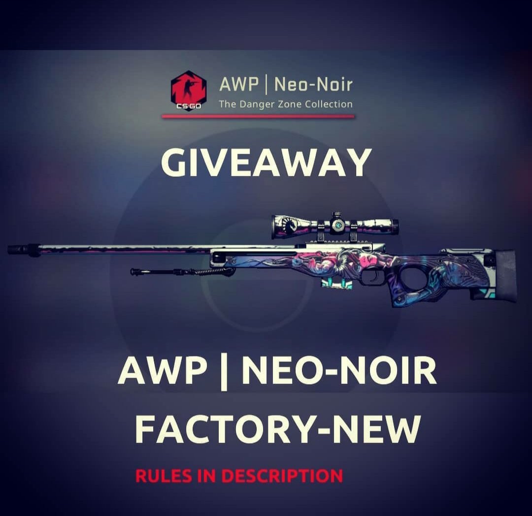 NirdayiThunder's tweet photo. Rules :-
1. Follow @NirdayiThunder
2. Retweet
Giveaway ends in 3 days
#csgo
#CSGOGiveaway #csgoskins #csgoskin #csgonartp #csgoawp #csgo #giveaway #skingiveaway #csgogame #games #follow #skincsgo #awpgiveaway #NeoNoir #csgoskingiveaway https://t.co/rbiOEP8WWV