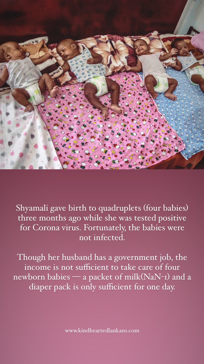 KindLankans's tweet photo. This pandemic has greatly affected us all, but more for others like Shyamali than the rest. She has stayed strong and courageous through a very tiring time in her life ❤️ 
Name: H L H SHYAMALI
Bank: Bank of Ceylon (BOC), Kolonnawa Branch 
Acc no: 003308891
#Kindheartedlankans https://t.co/iOeR4YHtwf