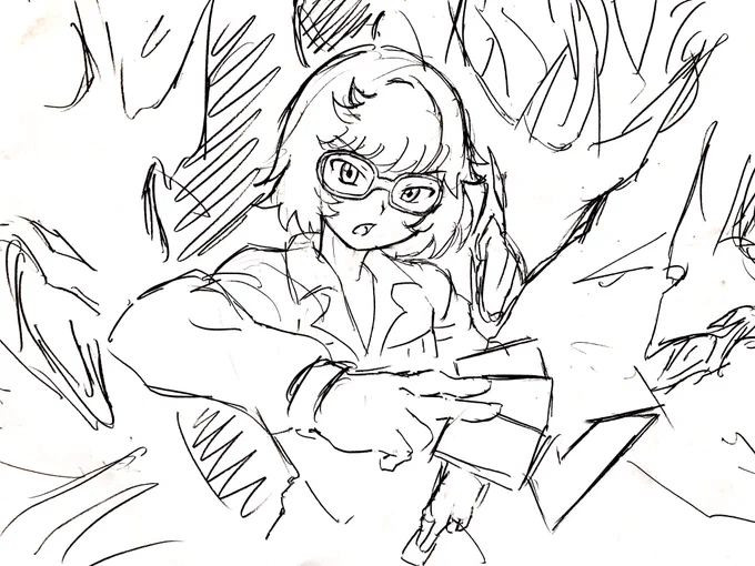 ネイルてかsevensのキャラ全般どう描いたら自分の理想的な絵になるかわからないで描いてる 