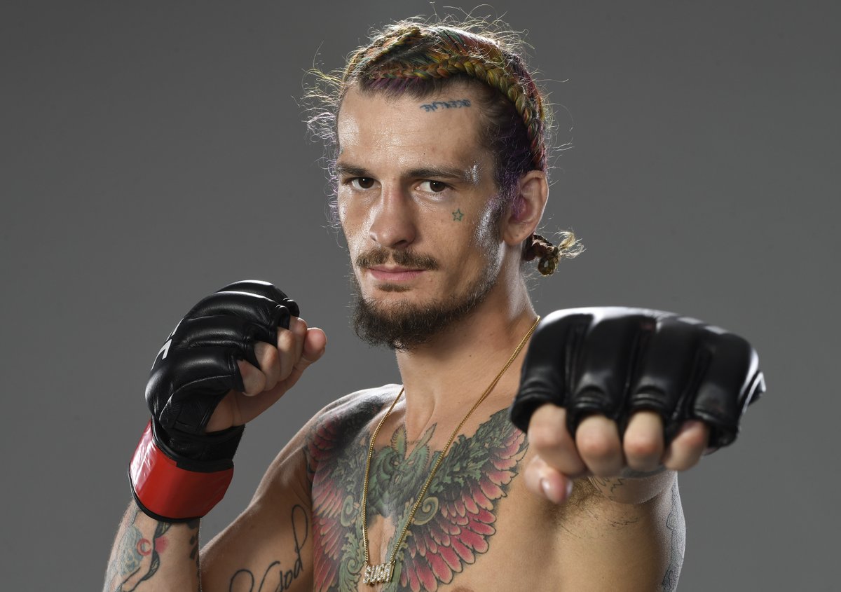ufc's tweet photo. Not back because he never left 🤫 #UFC260 https://t.co/bUNdqw2ppR