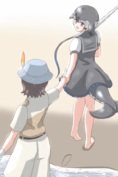 「こっちだ、隊長」 