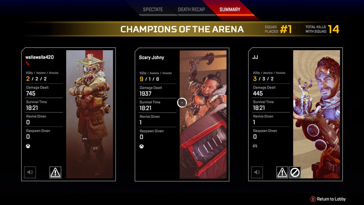 ScaryJohny_'s tweet image. Even on Xbox  #ApexLegends #XboxShare