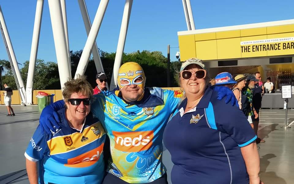 Ready for game <a href="/QCBstadium/">Queensland Country Bank Stadium</a> GOOOOOO <a href="/GCTitans/">Gold Coast Titans</a> 💙💛