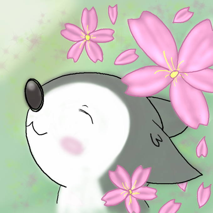 ぽこにゃん応援イラストのtwitterイラスト検索結果