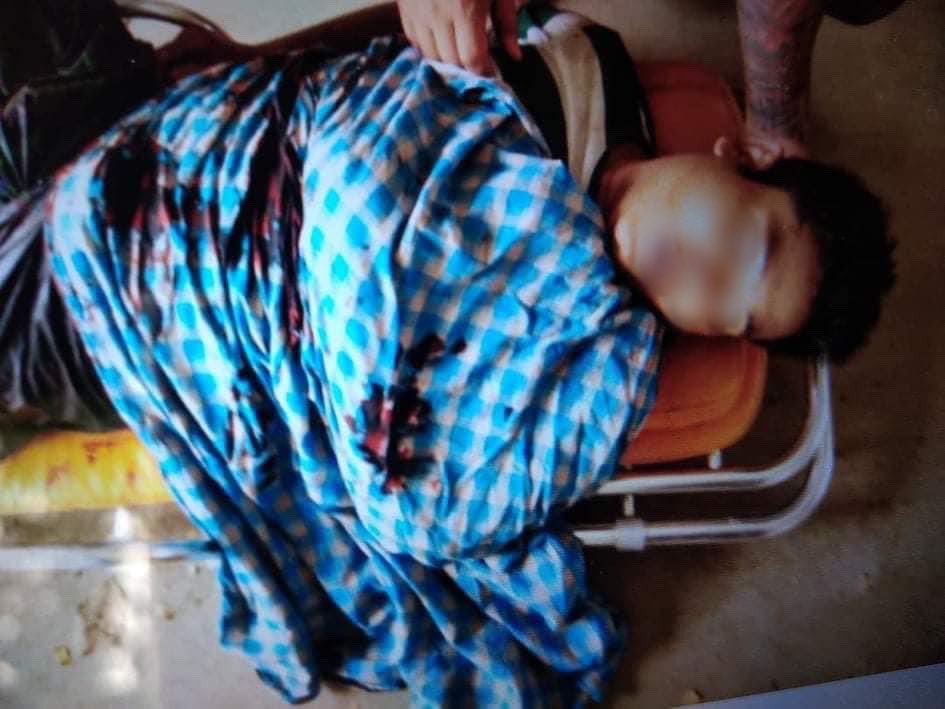 hannayuri_twt's tweet photo. Tw // Gunshot 
In Myingyan, a man was fatally shot 

According to a resident of Myingyan Township,a man was shot this morning in Myingyan by three plainclothes terrorists on a motorcycle who were firing at random (March 28). 
JUNTA MASSACRE
#Mar28Coup
#WhatsHappeningInMyanmar https://t.co/KLy5IxU3Au
