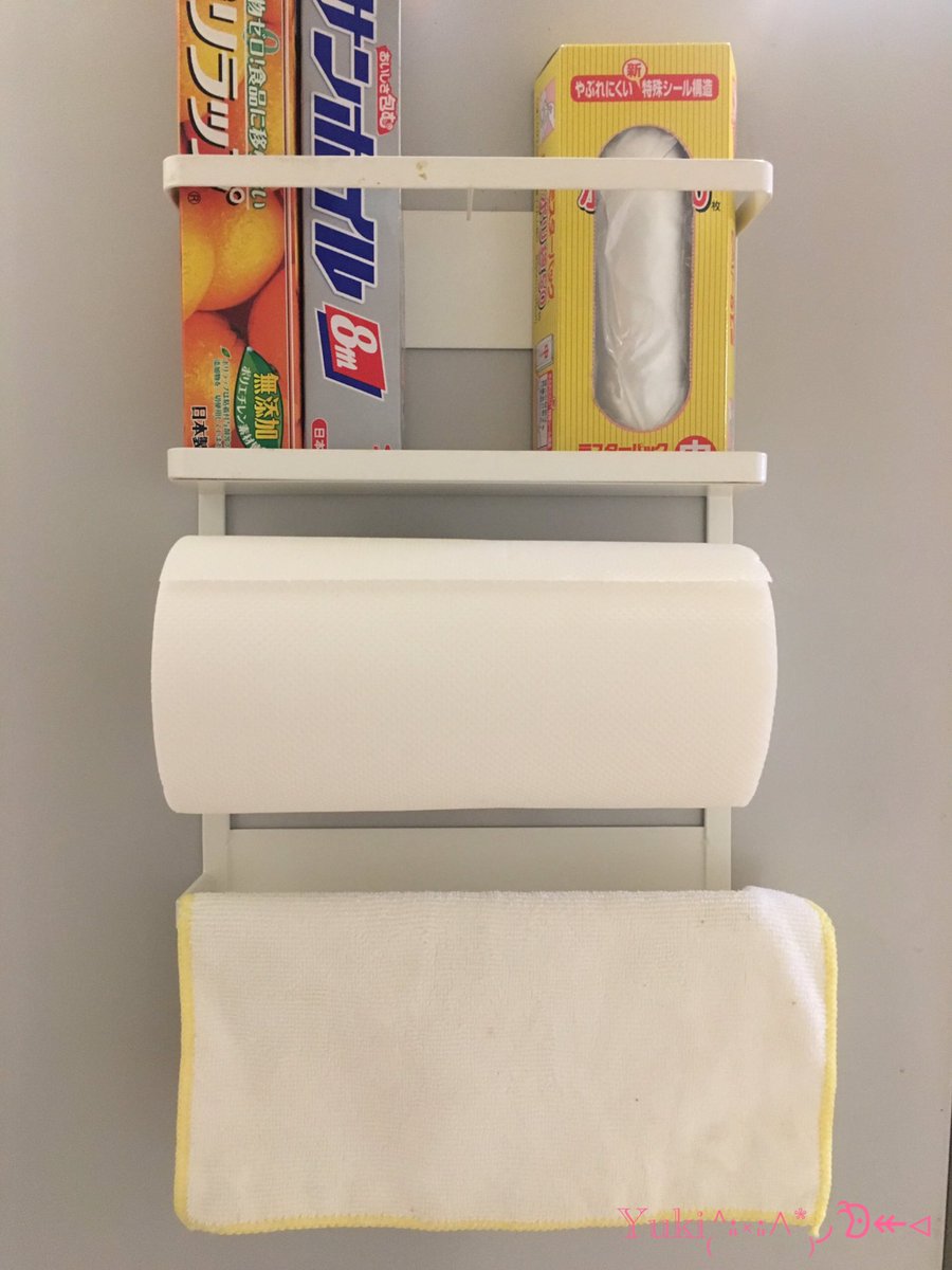 Yuki ฅ W ฅ No Dm 家の冷蔵庫に貼って マグネット あるグッズちょ 便利です キッチン周りがスッキリします ニトリさんで購入した物です ᴗ ﾉﾉﾞ ﾊﾟﾁﾊﾟﾁ ニトリ 収納グッズ