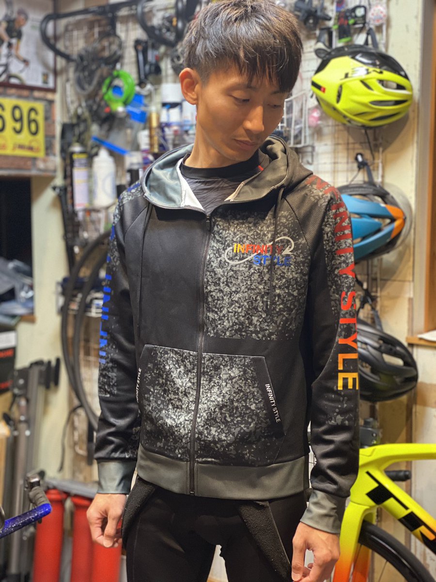 Changingman_TGR's tweet image. Infinity Styleパーカー！！
カッコ良いでしょ\(//∇//)\

SUNVOLTは、パーカーも作成してくれます☆

ほぼMy wifeのアドバイスです！w

#InfinityStyle 
#SUNVOLT 
#オリジナルパーカー