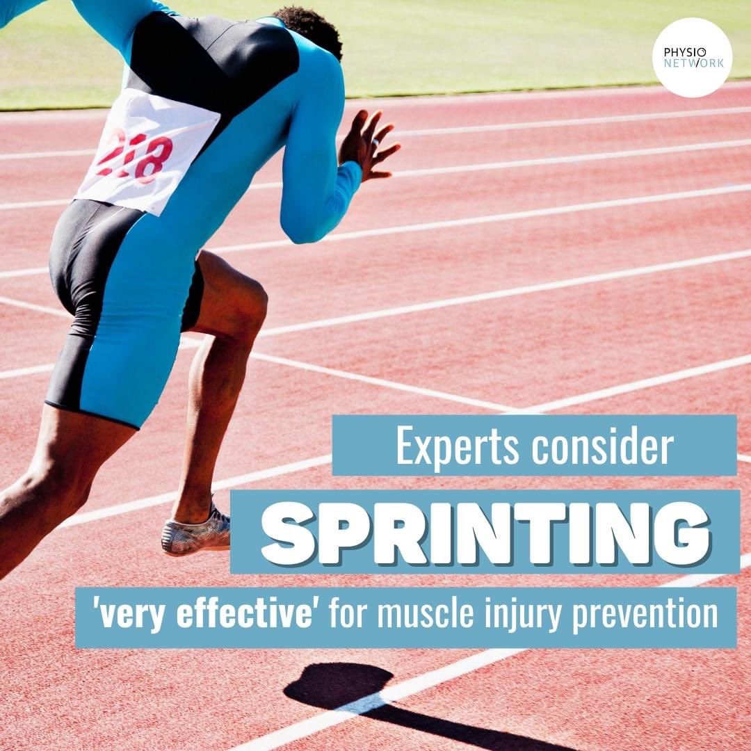 🏃‍♂️ Sprinting can be viewed as a “vaccine” for hamstring injury, according to experts

💥 Hamstring injuries are common in many sports, so finding ways to prevent them is of major importance [thread].