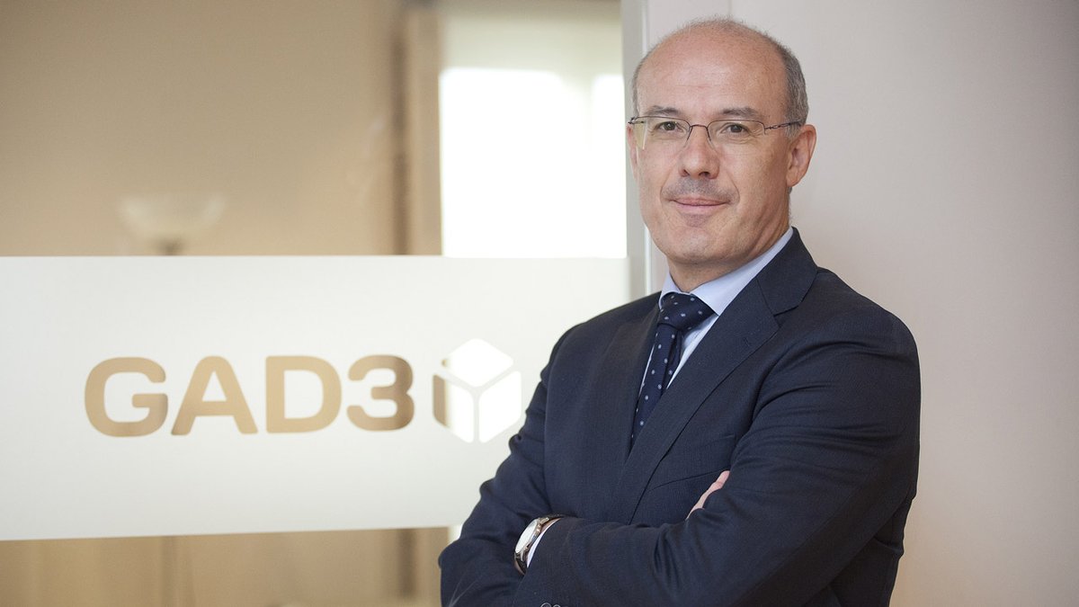 JTorres_86's tweet photo. 1. “Cuando una encuesta falla, y fallar es irse más de dos puntos, quien miente no es el votante, es el responsable de la encuesta”. Así de tajante se mostraba Narciso Michavila, presidente de Gad3, el 14 de abril de 2019. https://t.co/pLHdcR8ACZ