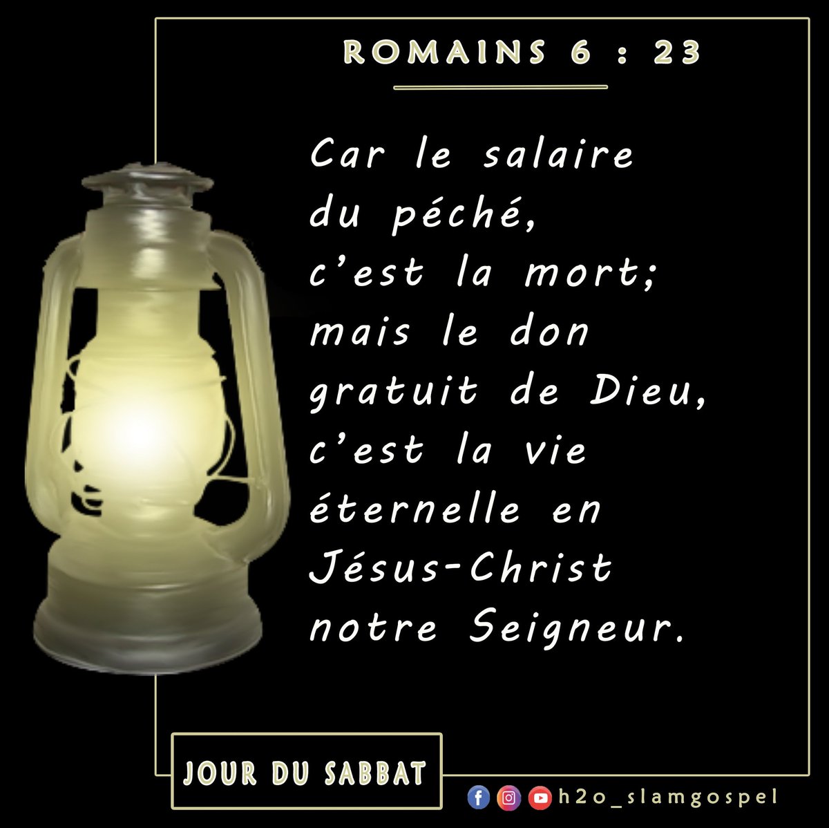 Shalom famille 💦

Excellent dimanche à tous et à toutes ! Jésus-Christ vous aime. 🥰

#jourdusabbat #votreslameur🎙️