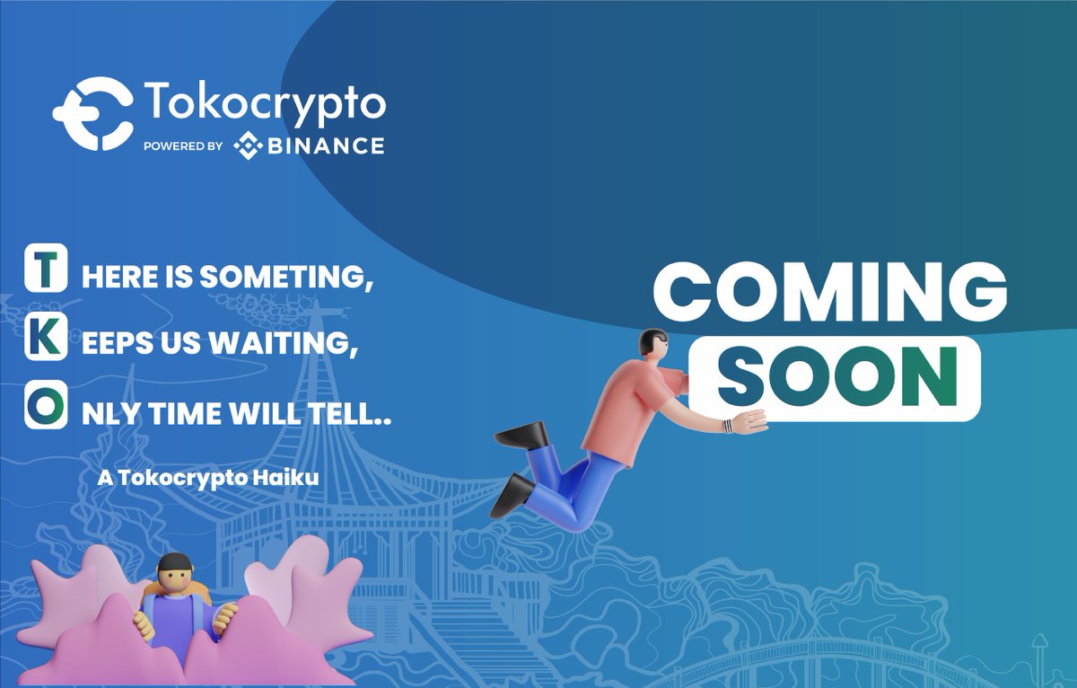 Tokocrypto's tweet photo. Hi Tokonauts! 
TokoToken (TKO) akan segera hadir! Siapa yang sudah tidak sabar? Ikuti semua media sosial resmi Tokocrypto dan @tkobytokocrypto  untuk info selengkapnya! 

#tokocrypto #TKObyTokocrypto #TokoToken https://t.co/IsWg8V2WXG