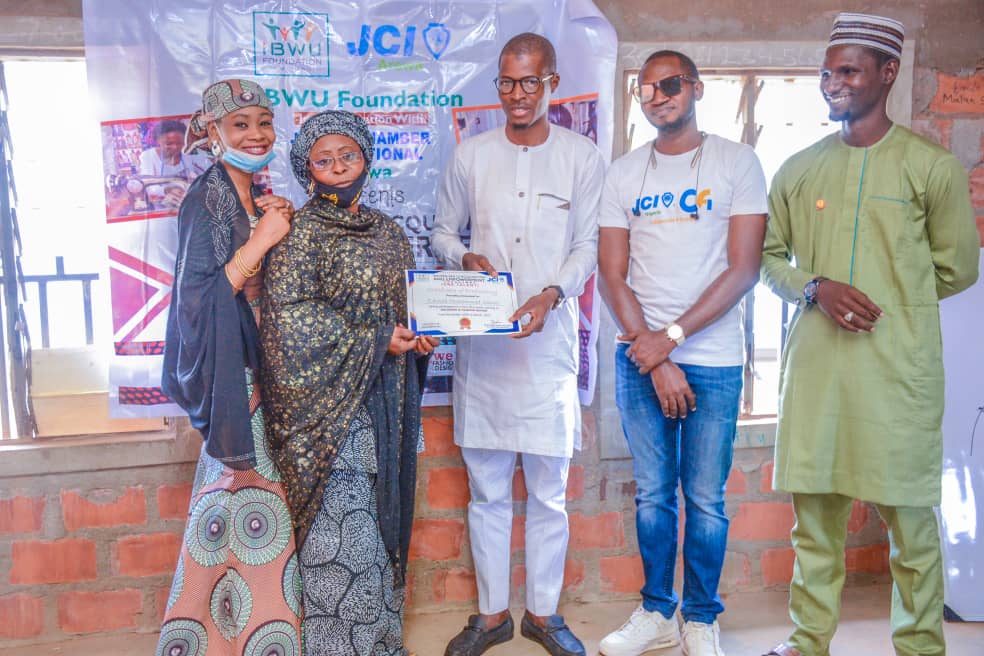 jcinfrontier's tweet photo. The 4 Months Intensive Skills Acquisition Organized By @IBWU_Foundation  And @JCI_arewa  Ably Coordinated By The NVP NW D2 @MolikSherifdeen Was A Success As The 24 Beneficiaries Expressed Their Gratitude To The Organizations.

They Will Be Empowered Afterwards. @jcileaders 
#CFI https://t.co/TDgYnTkYFo