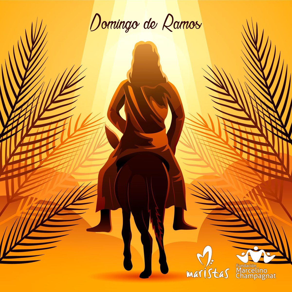 🙏Desde la <a href="/FundMChampagnat/">Fundación Marcelino Champagnat</a> os invitamos a hacernos conscientes del comienzo de la #SemanaSanta ✝️. 

Hoy celebramos el #DomingoDeRamos conmemorando la entrada de Jesús en Jerusalen... 🌿"Bendito el que viene como Rey en nombre del Señor"🌿

#Despierta
#SomosMediterráneo