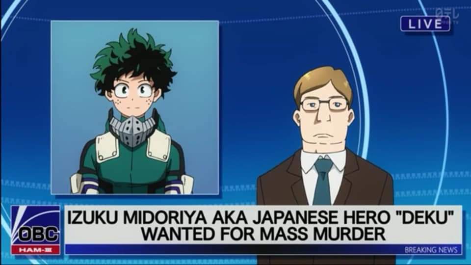 SweetGirlNov's tweet photo. My hero academia - Word Hero Misson - First look😍😎

"desku wanted for mass murder" - I have a felling that this movie is gonna be epic🌟 https://t.co/T8WYM2KhBM