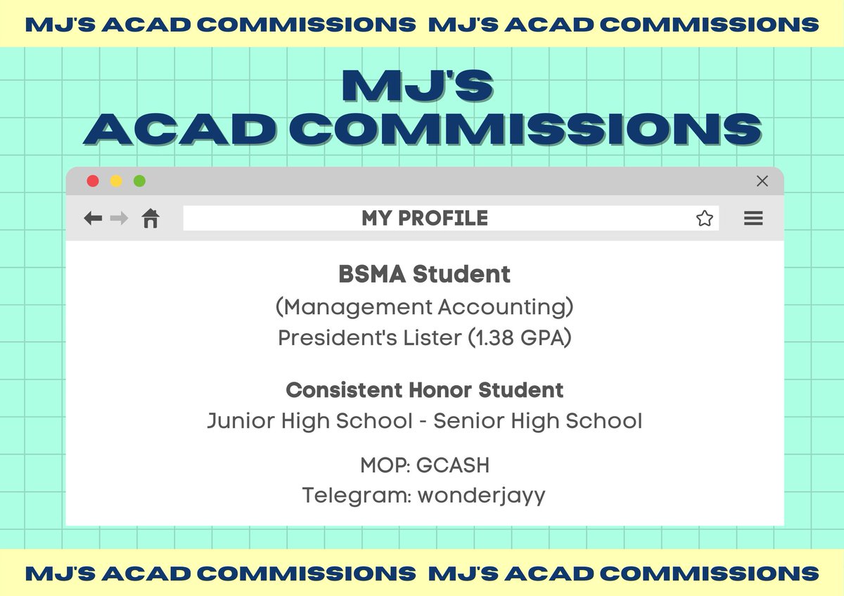 🖌 MJ (accounting commissioner) | CLOSE tweet media