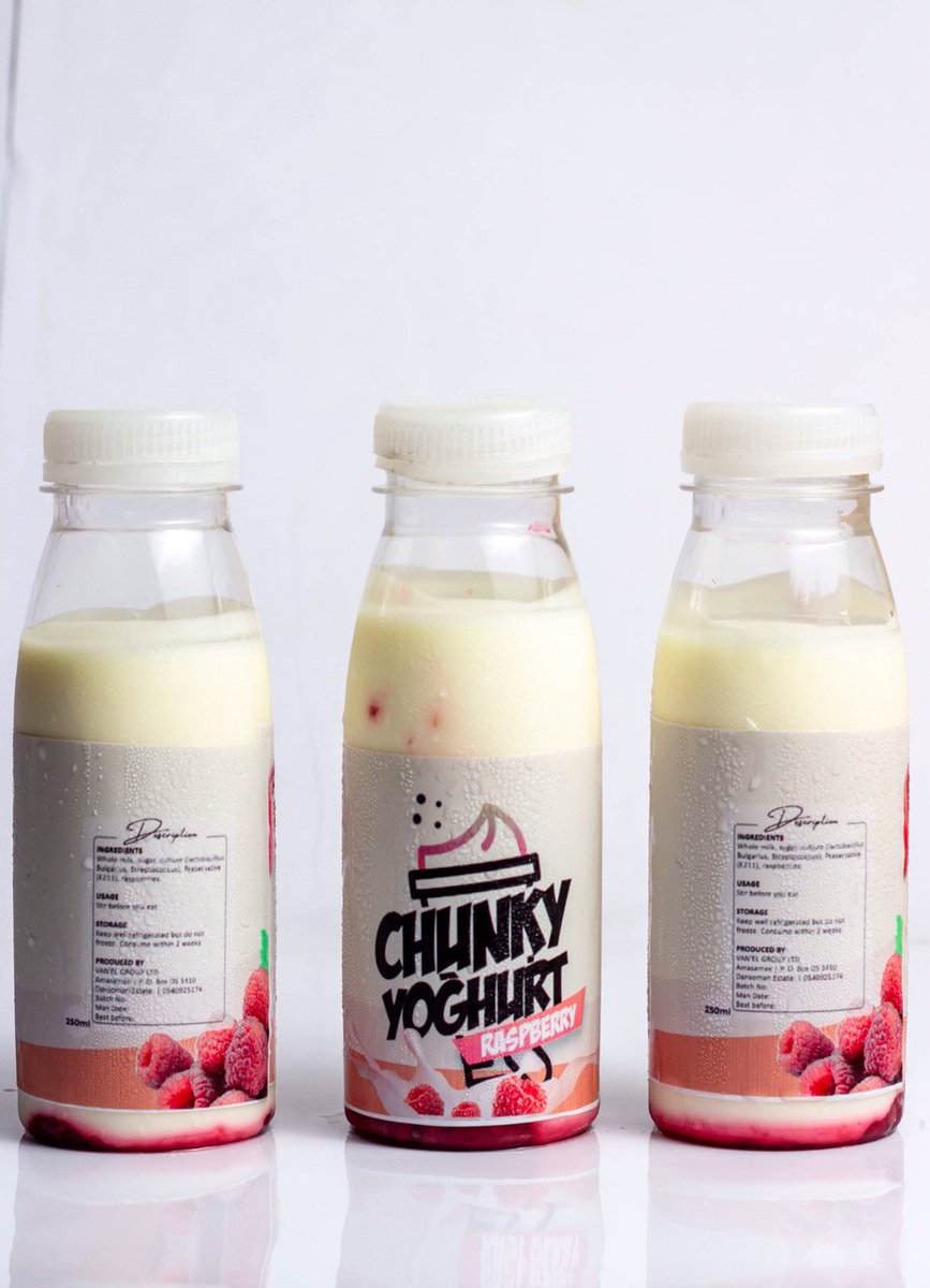 thetradersbiass's tweet photo. Guys I'm bringing the best yoghurt you will ever get to taste to your timeline 😍. Different flavours; Chocolate, Mango, Strawberry,  Raspberry, Coconut, Vanilla, Blueberry and mixed flavours.

IT'S ALL NATURAL!!🤤😍

DM @chunkyyoghurt or call them on 0240379730 / 0201724744 https://t.co/S3FPDkj4cz