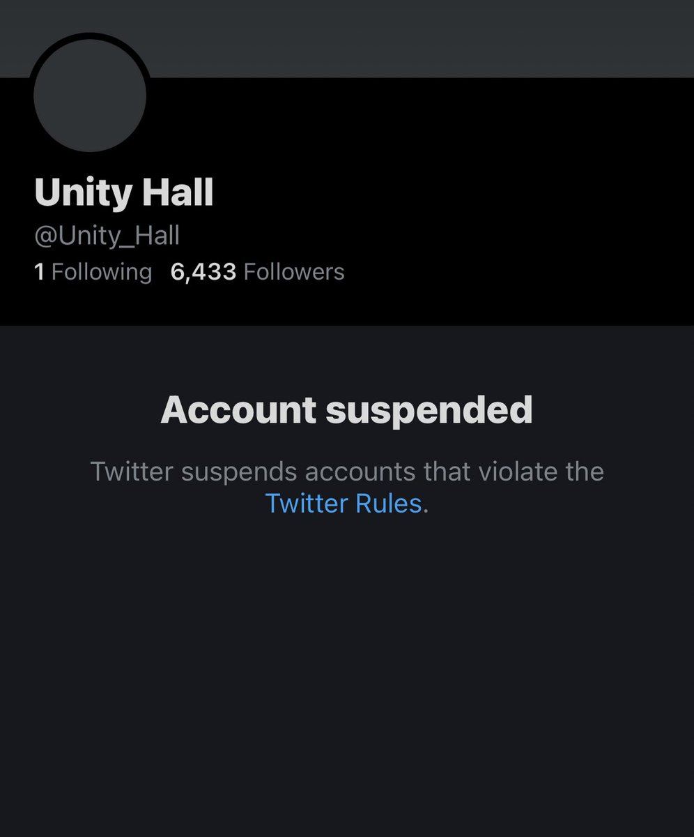 Unity__Hall's tweet image. Our official account has been suspended..follow us here!!