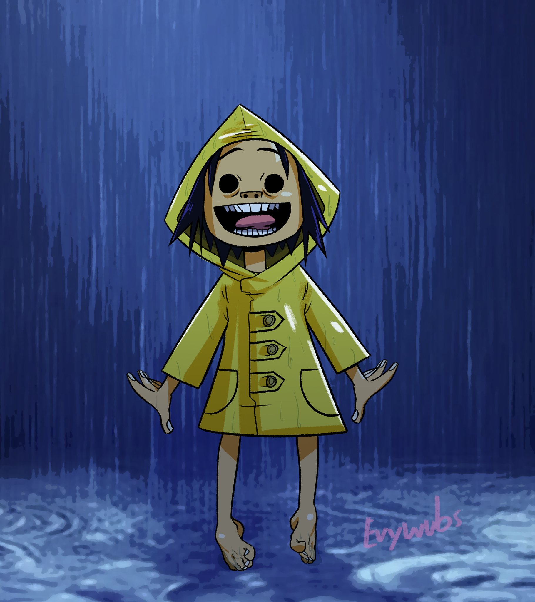 Evywubs on Twitter "Some gorillaz dressed as little nightmares