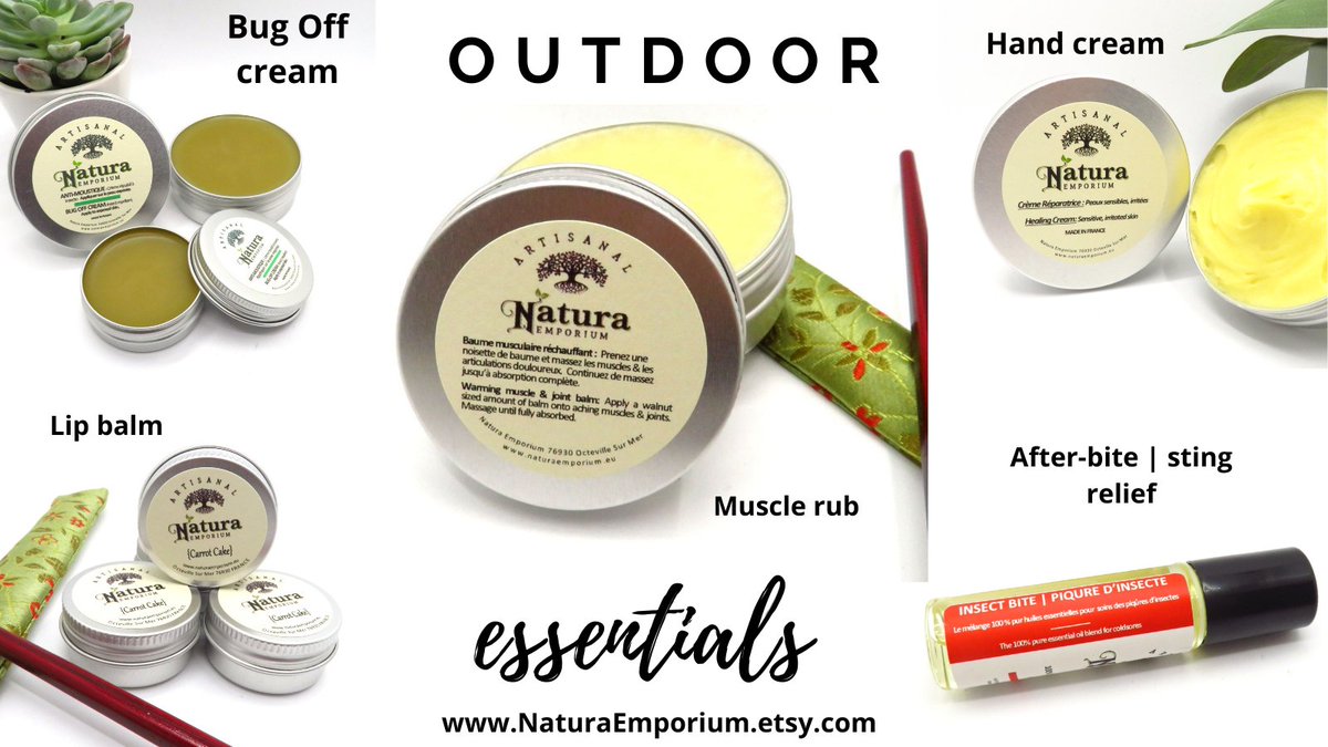 If you love being in #nature don't forget to grab your #natural Bug-Off products.

UK through <a href="/HedgeBuddies/">♻️Hedge Buddies - Ecofriendly Wild Bird Food♻️🐦</a> : bit.ly/2PC8lgY
Elsewhere: etsy.me/2QOYVPT 15% off today with coupon code '15YEARS'

#UKGiftAM #UKGiftHour #MHHSBD #outdoors