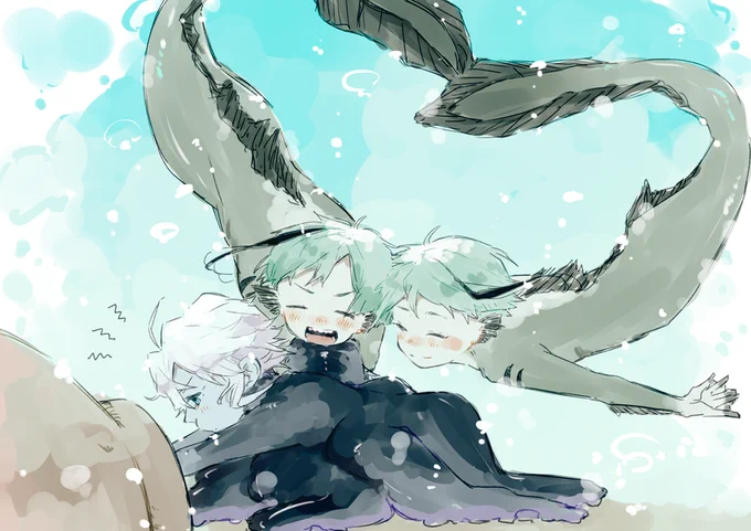 らくがきイドアズ稚魚 