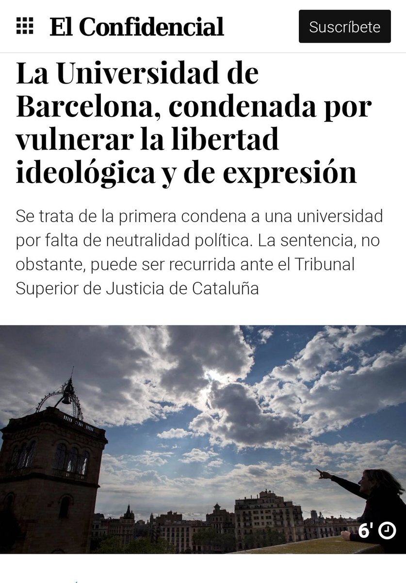 ‼️ ALERTA: 3 IMÁGENES QUE DEBEN IR JUNTAS

🎗 EXPECTATIVAS: "Los rectores de las universidades públicas catalanas reclaman la amnistía ... siempre al lado de los derechos y libertades"

⚖️ REALIDAD: La UAB y la UB condenadas por vulneración de derechos fundamentales