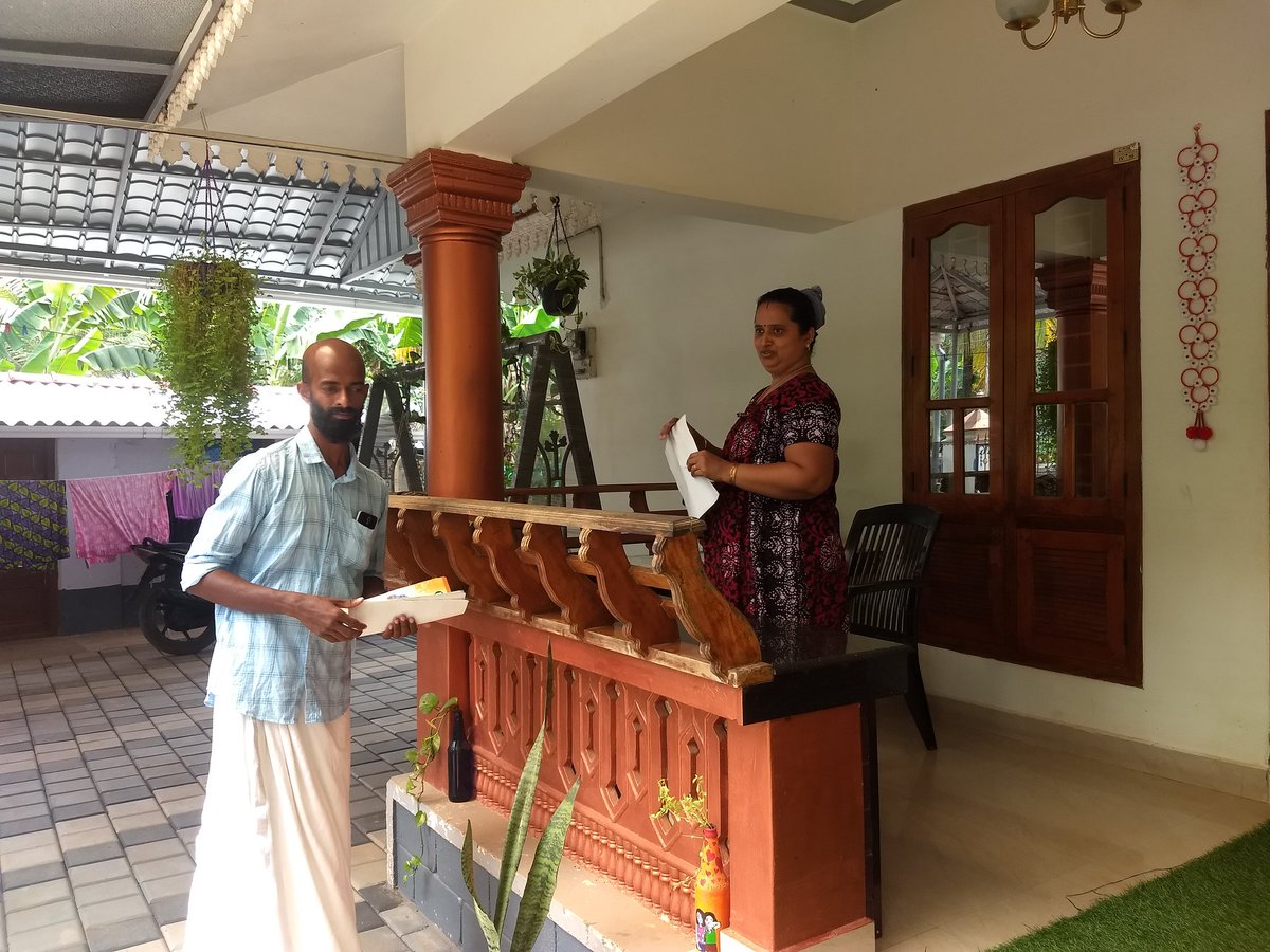 GangaBhagath's tweet image. പുതിയ കേരളം മോദിയ്‌ക്കൊപ്പം... 
ഇന്നത്തെ മഹാ ഗൃഹസമ്പർക്കം (ഞായറാഴ്ച്ച)
#grihasambarkkam 
#BoothWork 
#Vote4BJP