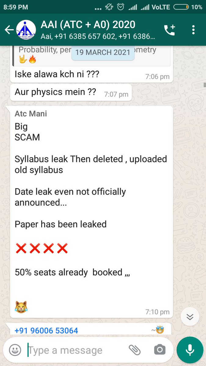 stranger2029682's tweet photo. @Sunil_Deodhar @narendramodi @M_Raj03 @BCCIWomen Sir 25/26 March ko AAI_ATC ka exam me bada scam hua h..qstn leak tha sir pattern jan bujh kar pura badla gaya..pls students ki awaj uthae..#reconduct_AAI_ATC https://t.co/IGjCOuWxx7