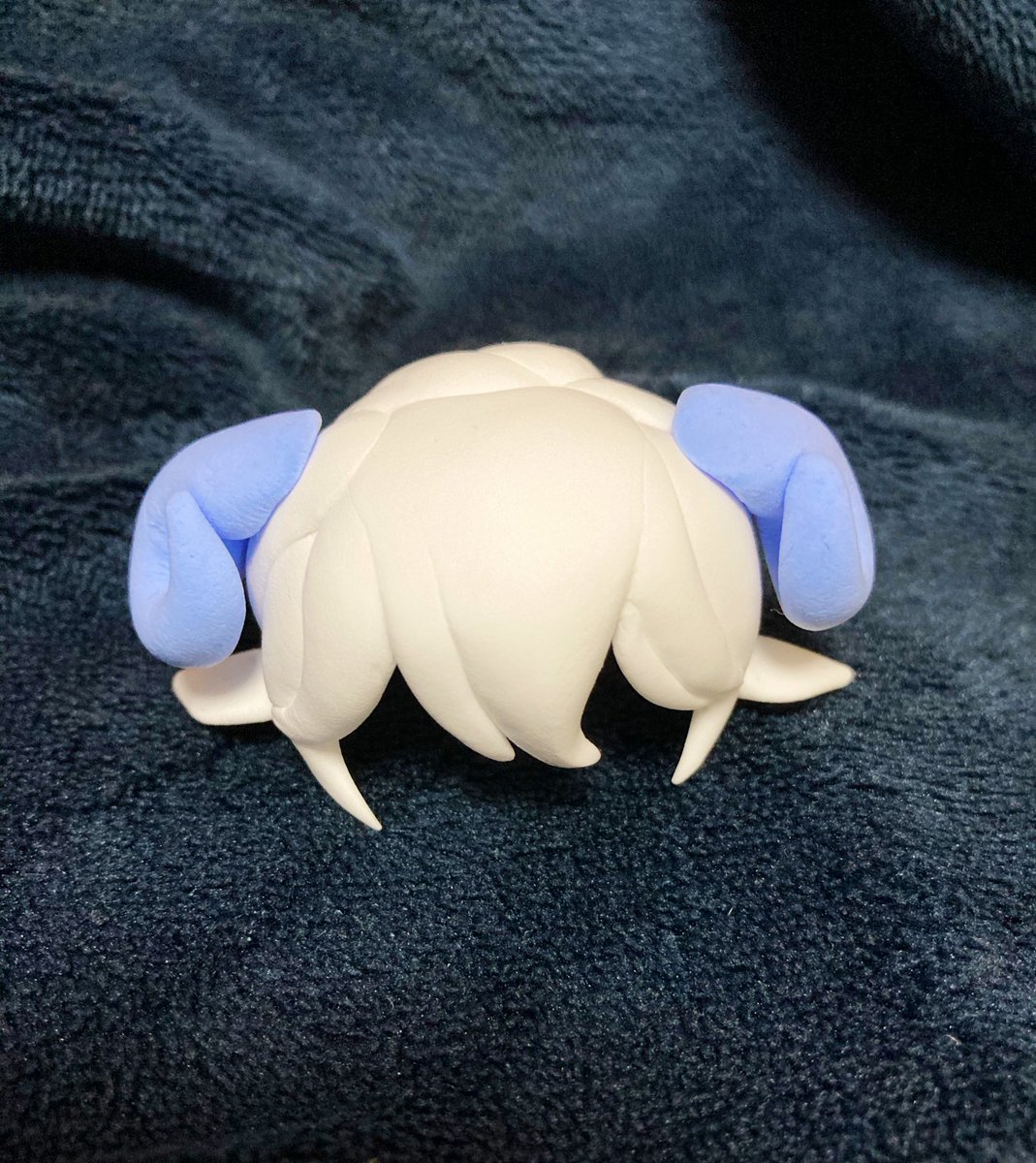 セリアでドールボディを手に入れたので粘土でヘッド自作しました