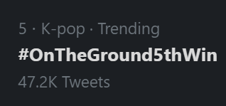 WiEar29's tweet photo. Trending worldwide 🌎
#CongratulationsROSE
#ontheground5thwin https://t.co/9kH4OcfuId