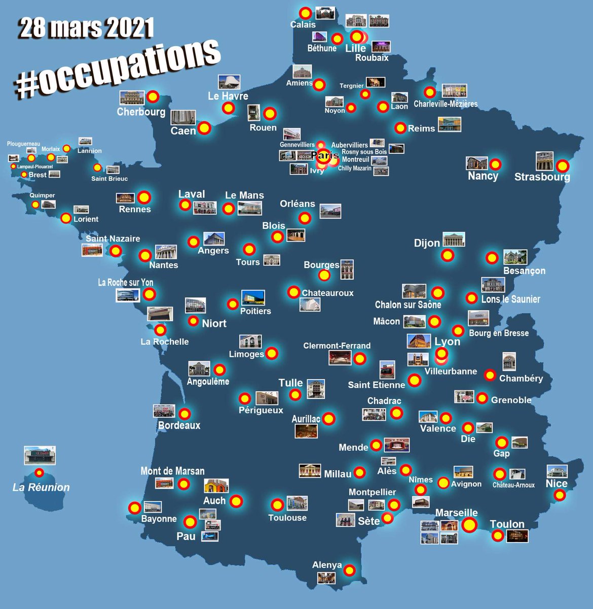 CipSomme's tweet photo. #Occupathon
Jour 17 | 94 lieux occupés
NON À LA RÉFORME DE L'ASSURANCE CHÔMAGE
Permanence d'occupation de 14h à 17h
#occupationodeon #OccuponsPartout #enroutepourles100 https://t.co/hj8ZhSB33p
