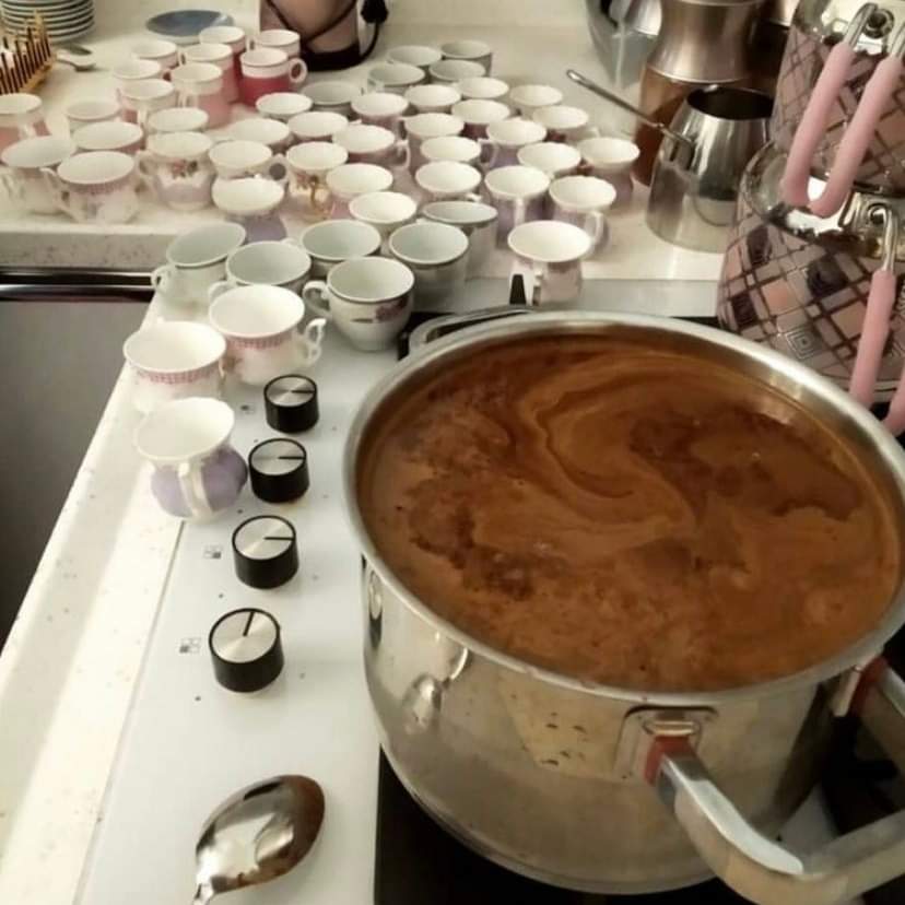 Kahve aşkına..
Huzurlu pazarlar..