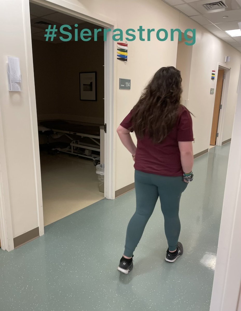 This week was amazing! Sierra had her last PT session and passed the final physical assessment with flying colors!! Seeing this journey over 4 months was incredible. Once again faith can move mountains. Thank you for continued prayers. #Godisgreat 
#SierraStrong❤️🙏🏻💪🏻🌈🧡💚