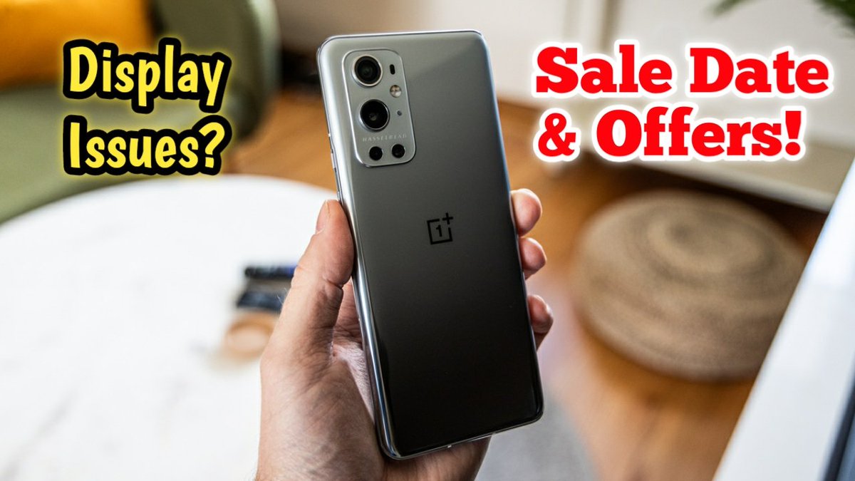 TechReborn1's tweet photo. Oneplus 9R, 9 &amp; 9 Pro - DISPLAY ISSUES, OPEN SALE DATE &amp; OFFERS !!

@YouTubeIndia
https://t.co/gGe3r7KTPV

#OnePlus9Series #OnePlus9R #OnePlus9 #OnePlus9Pro #OnePlus #OnePluswatch #OnePlus9SeriesLaunchEvent #OnePlus9Series5G https://t.co/3asZ5rTe33