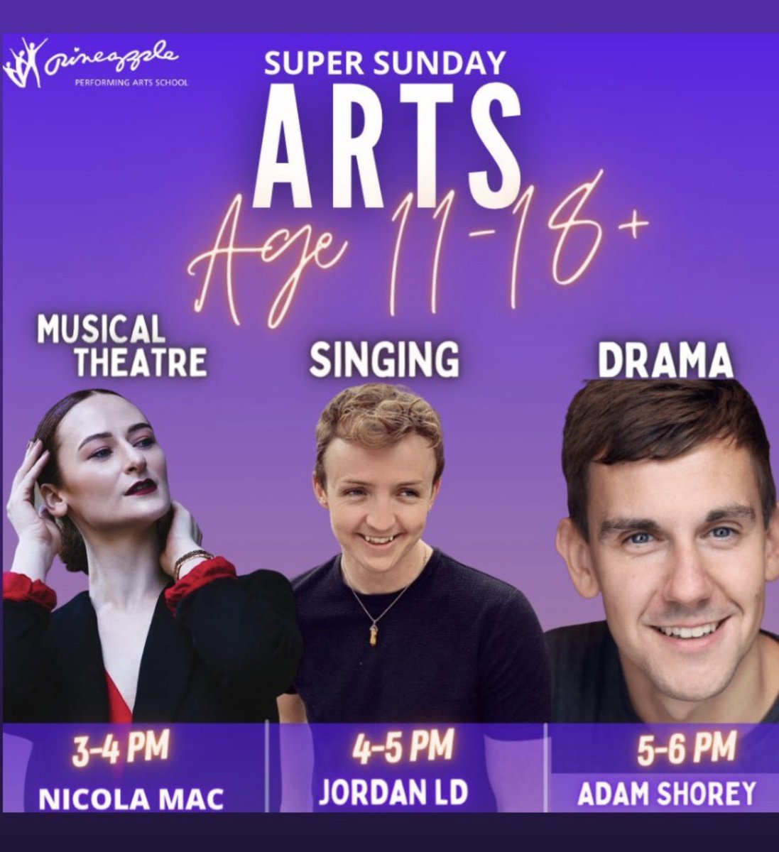 Last Super Sunday today! Classes for all age groups in dance drama and singing Anyone can join head to our website to book pineapplearts.com #dance #drama #sing #Moana