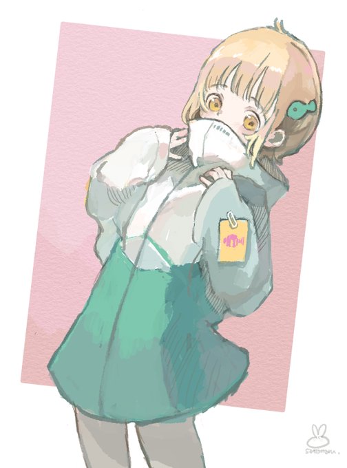 パステルカラーのtwitterイラスト作品