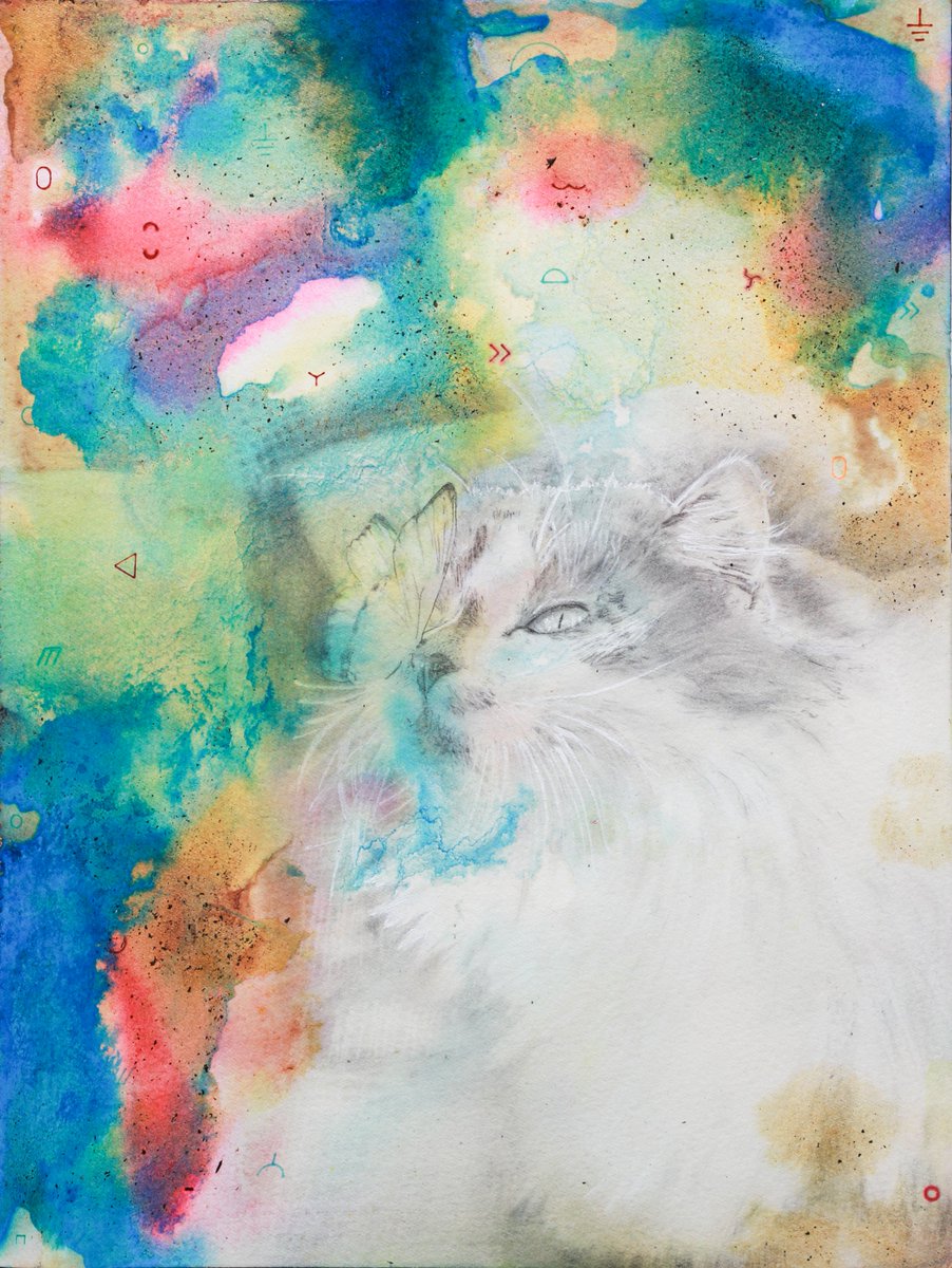 _Samsome's tweet photo. To celebrate winning the @UpOnlyTV giveaway @carlychaikin @CryptoCobain, I have dropped my first NFT, Feline Fine @withFND! 🌐I'm donating 50% of profits to @NCS_CALM supporting mental health
You are bidding for BOTH the original art and the NFT! 💜💙♥️
https://t.co/U5FoVMcONi https://t.co/WxK8BNvGzj