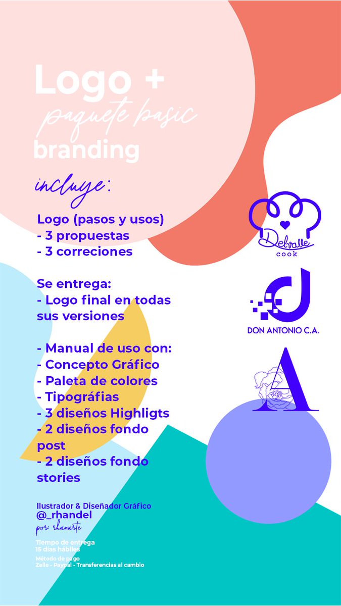 _farhandi's tweet image. Hola niñes 💛 aquí dejo los servicios que ofrezco.

Si tienes un emprendimiento o eres marca personal en construcción tendrás un descuento especial ✨

Me ayudaría o ayudarias a alguien que lo necesita con un RT, gracias de antemano 💋