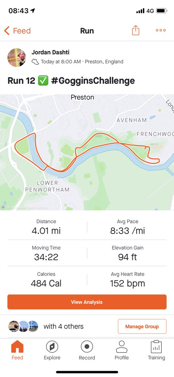 Jordy_Dash's tweet photo. Challenge complete! #gogginschallenge 

@Joshmcc123 

Thanks for all the donations. https://t.co/DOeQ4tOuPw