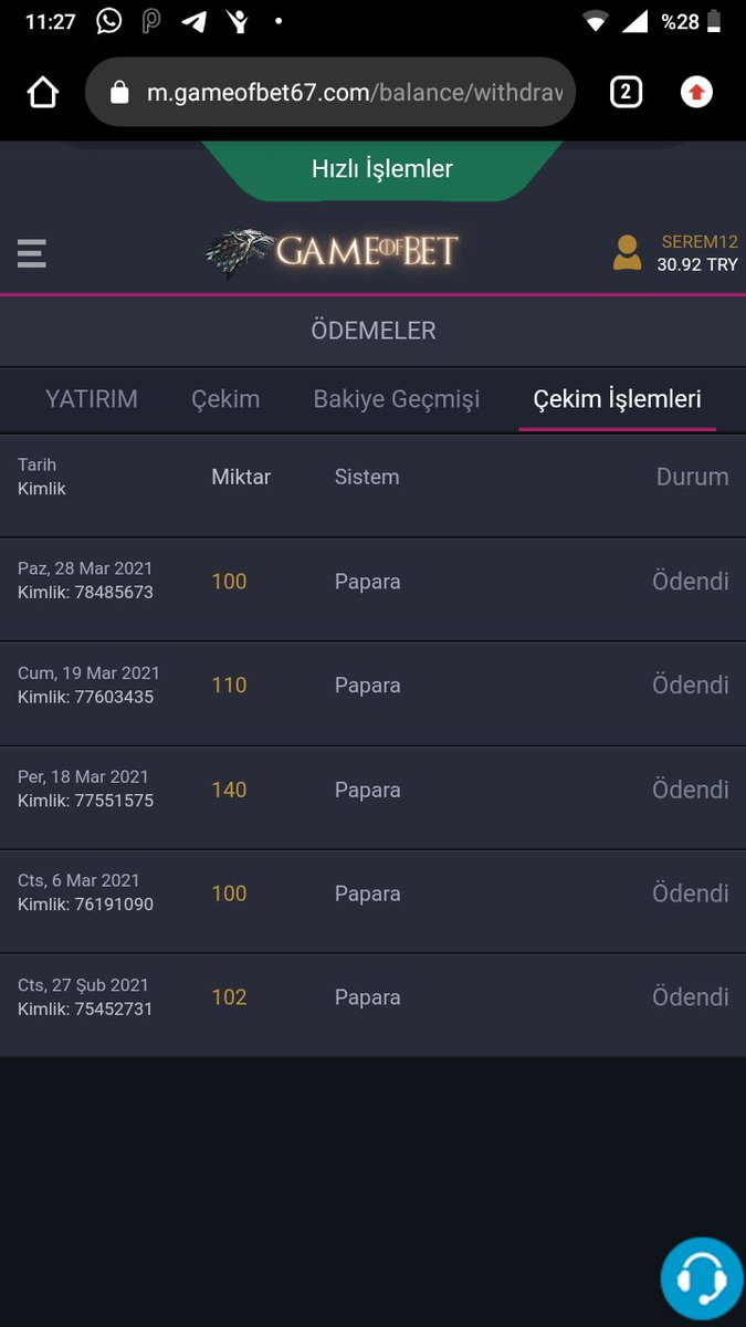 Gameofbetle 5 dkkada cekim