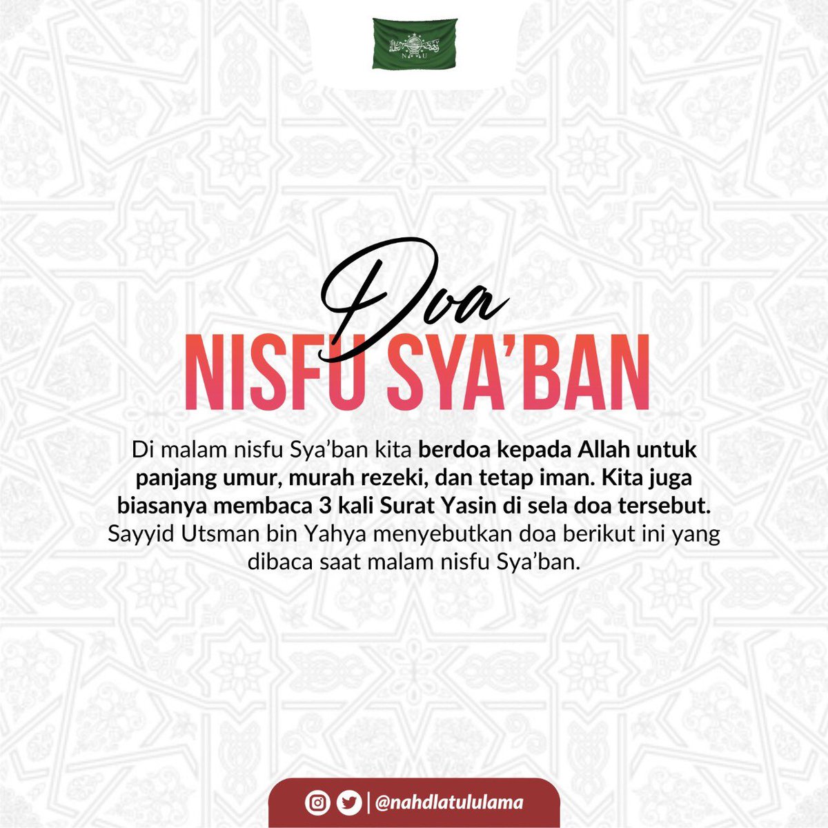 Amalan Malam Nisfu Sya Ban - voosygent