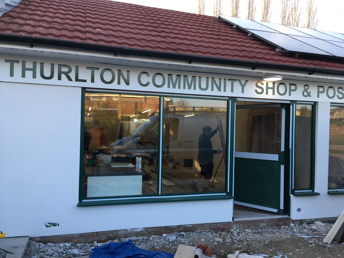 It’s been six long weeks away, but we are one day away from returning to our shop. After 2 years raising funds it has had a complete refurb and looks fabulous. Last big push today and fingers crossed we’ll open tomorrow #community