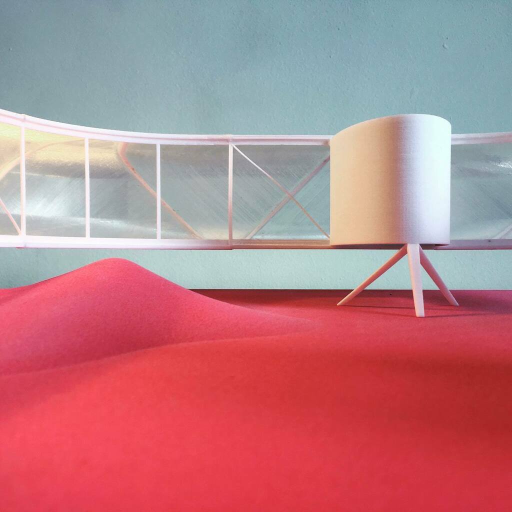 hello_elsewhere's tweet image. #tb Halo. A Square for Lanzarote. One of two twin projects exploring ‘Halo’ as a spatial trope. The suspended ring constructed from an array of Pyrex glass tubes. #architecturemodel #architecturecompetition instagr.am/p/CM9NjabMH5p/