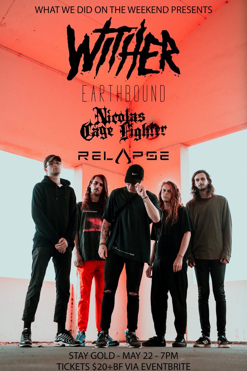 Long time no speak. 
We still have a lot to say.
See you May 22nd at Stay Gold.
Tickets go on sale on Wednesday at 9am.