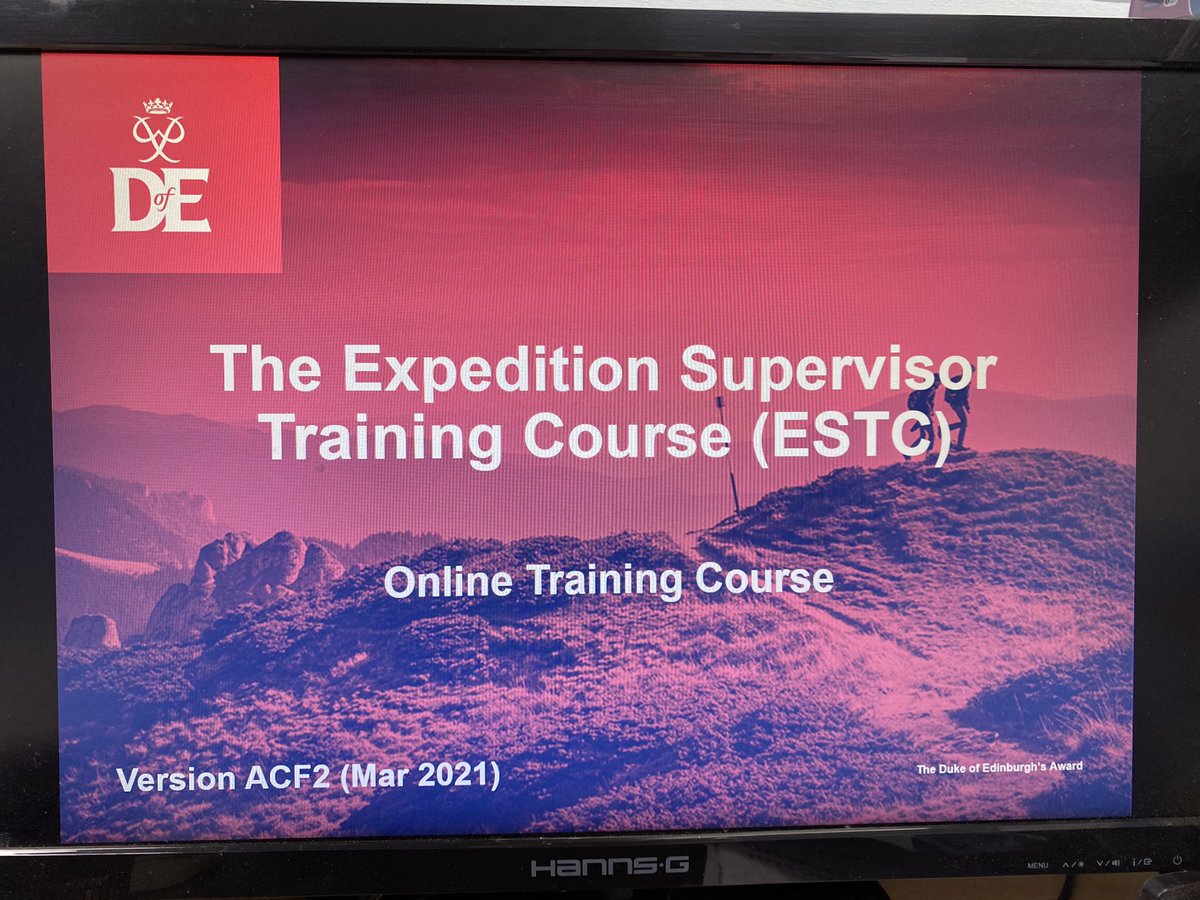 DofEDandGACF's tweet photo. Day 2 of our @ACFADofE Expedition Supervisor Course is underway, with CFAVs from @BCoyDandGACF &amp; @CompanyAcf discussing their supervision plans they completed as homework. Some really good discussion points this morning, can’t wait for FTF to resume &amp; put into practice 🥾⛰ 🏕 https://t.co/hZUsCIgbL0